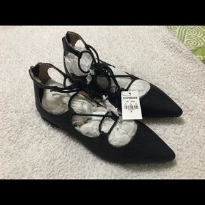 New Express Lace-up Flats